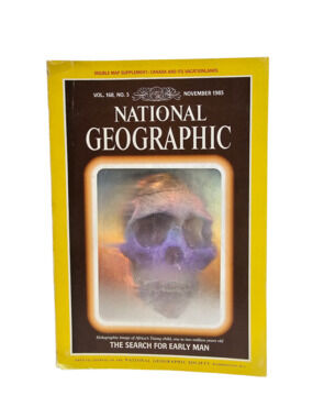 80s - 90s National Geographic magazine .  November 1985